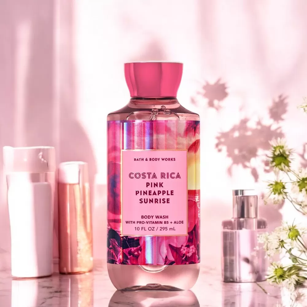 Sữa tắm nữ Bath and Body Work - Costa Rica Pink Pineapple Sunrise