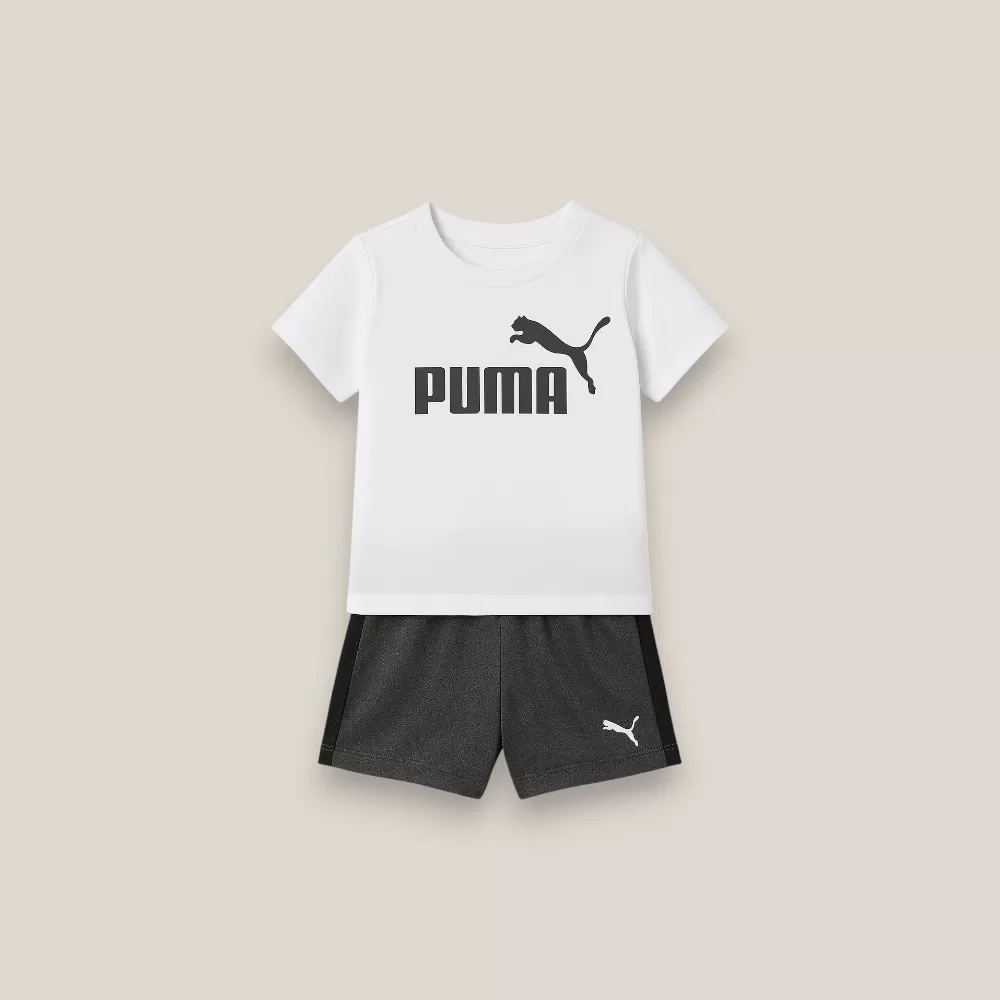 Puma Kid Logo Black and White