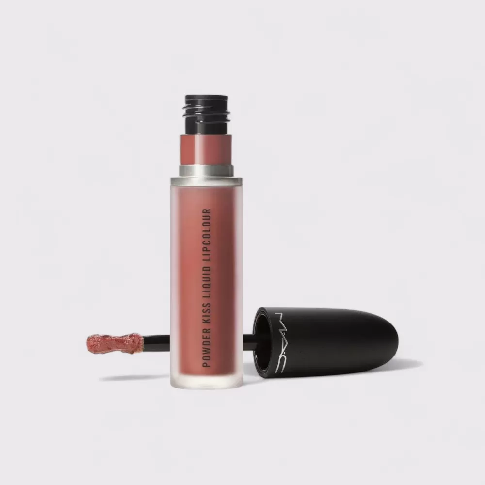 M·A·C Powder Kiss Liquid Lipcolour - 997 Over The Taupe