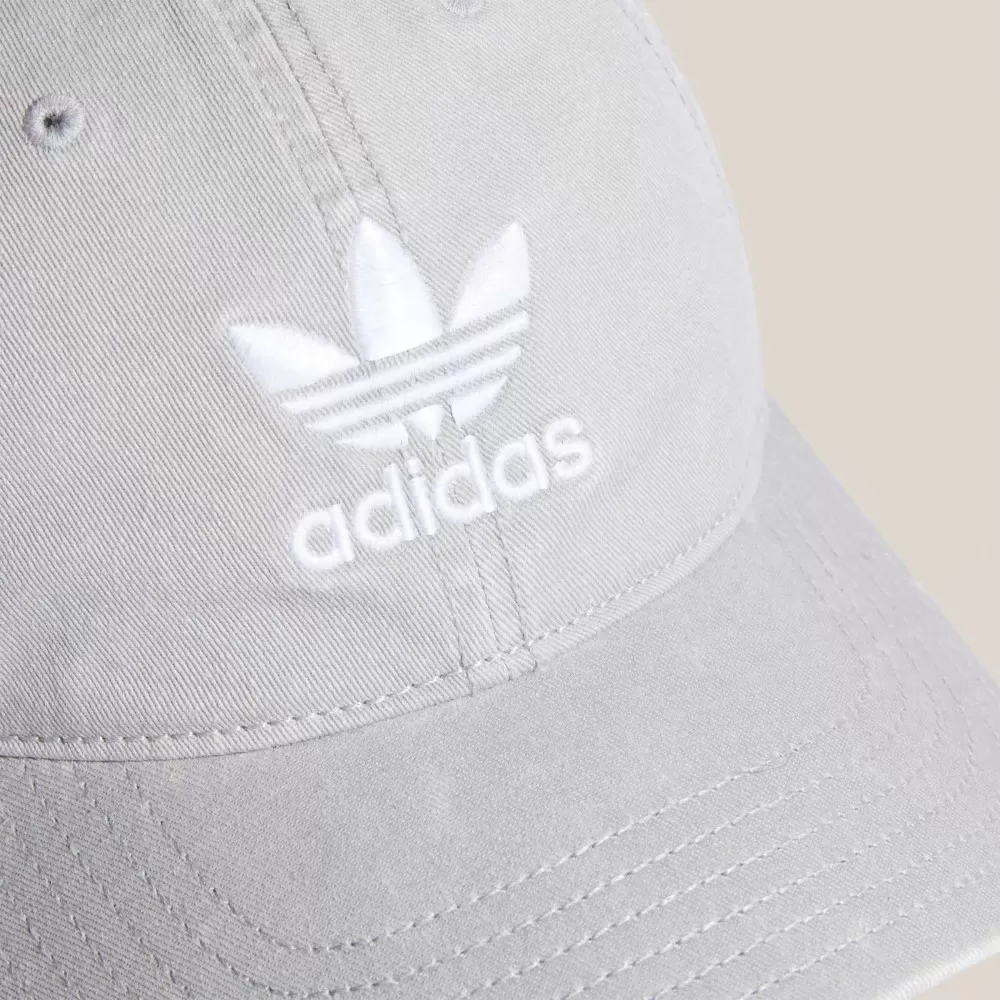 Nón Adidas Chính Hãng Relaxed Strap Back Hat | Xám