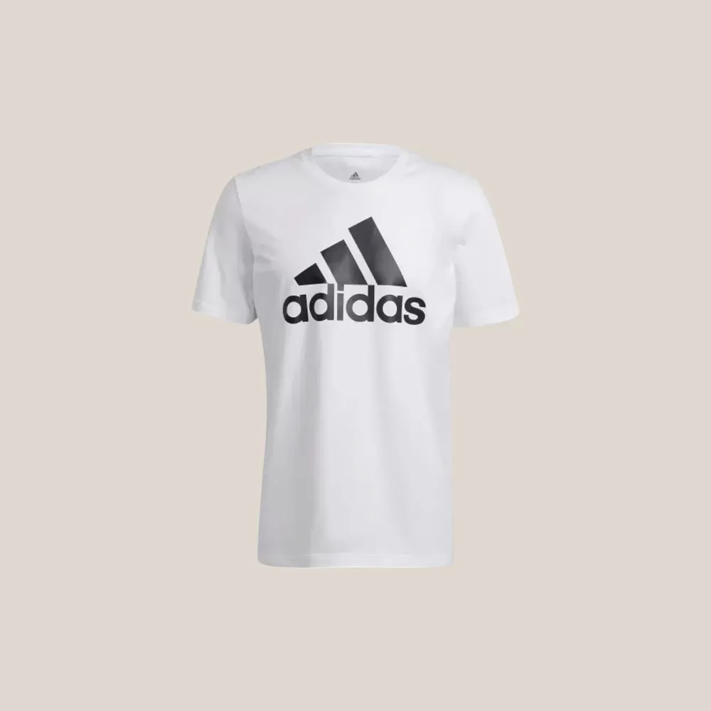 Áo Thun Nam Adidas Essentials Big Logo T-Shirt | Trắng | Size S