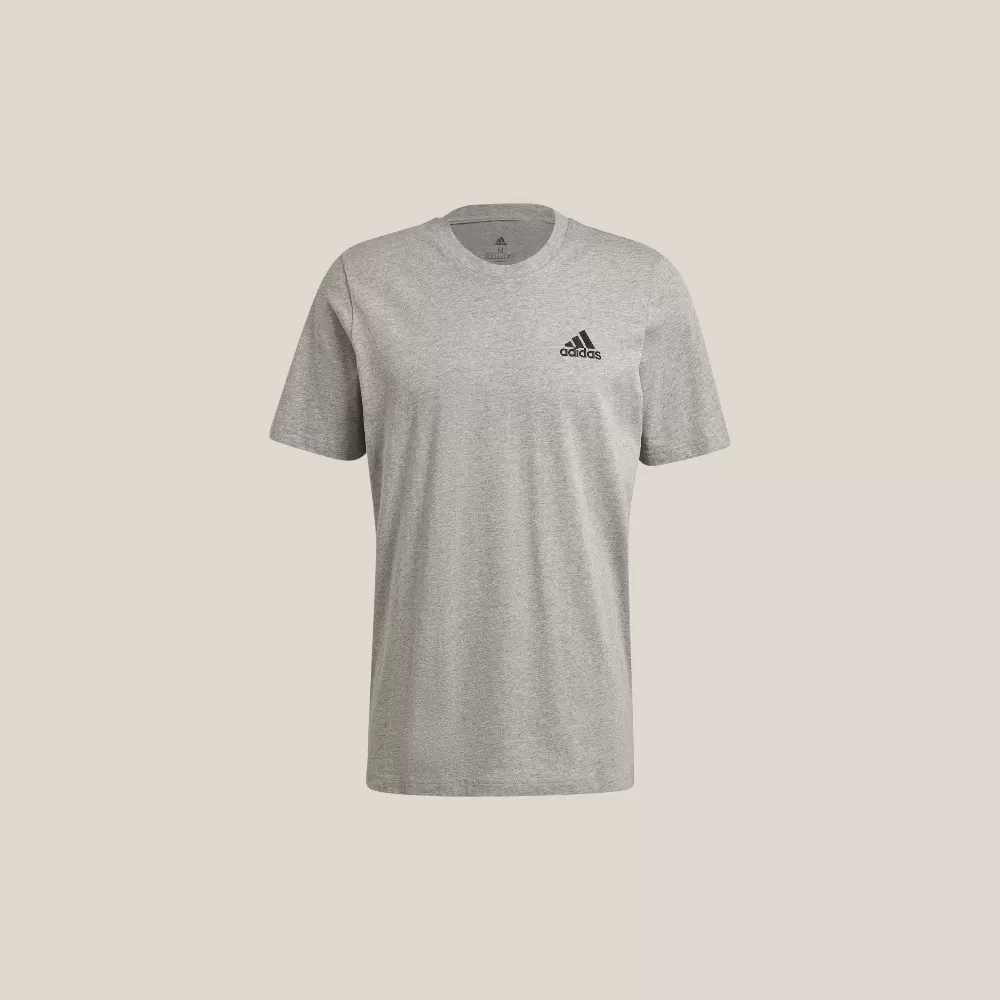 Áo Thun Nam Adidas Essentials Embroidered Small Logo Tee - Trắng - Size M