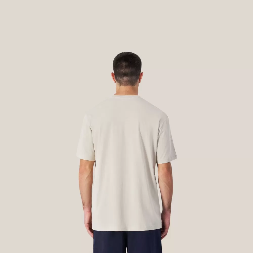 Áo Thun Nam Champion Big Logo Cotton Jersey T-Shirt | Be | Size M