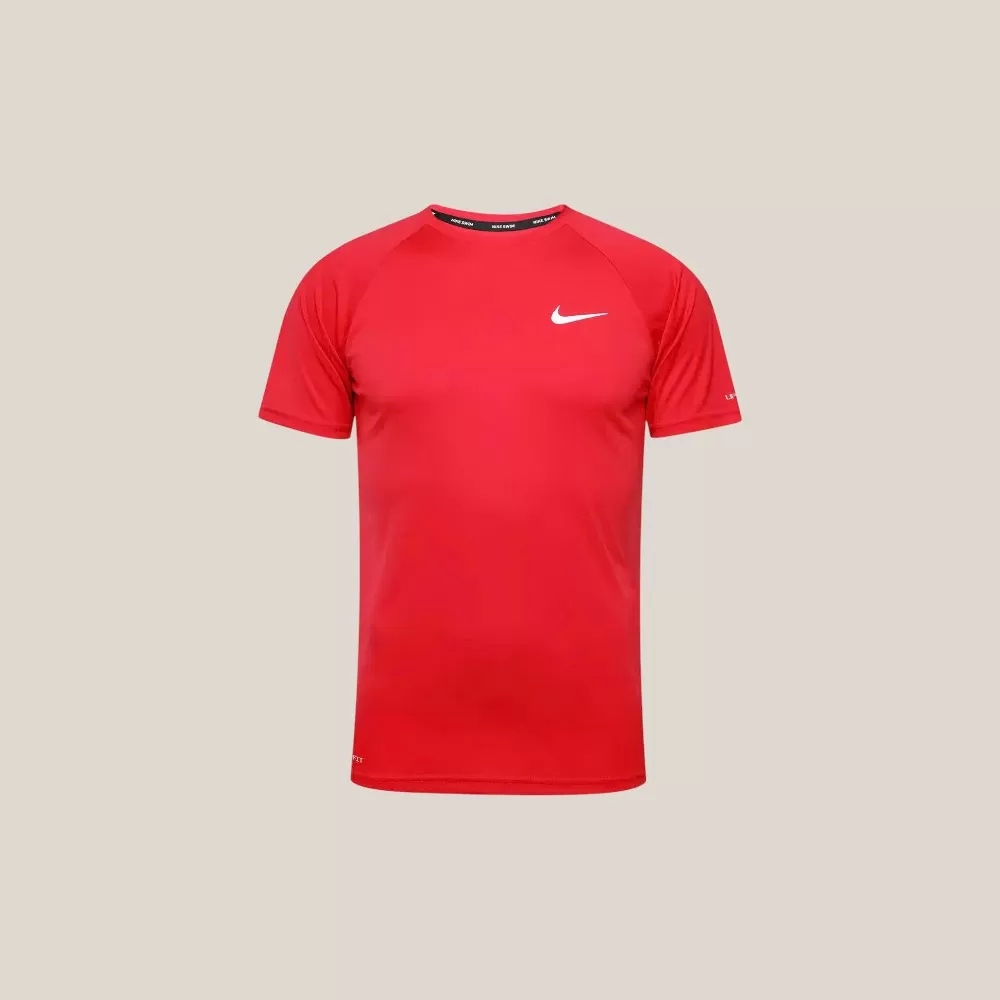 Áo Thun Nike Swim Essential Men's SS Hydroguard Shirt | Đỏ | Size M