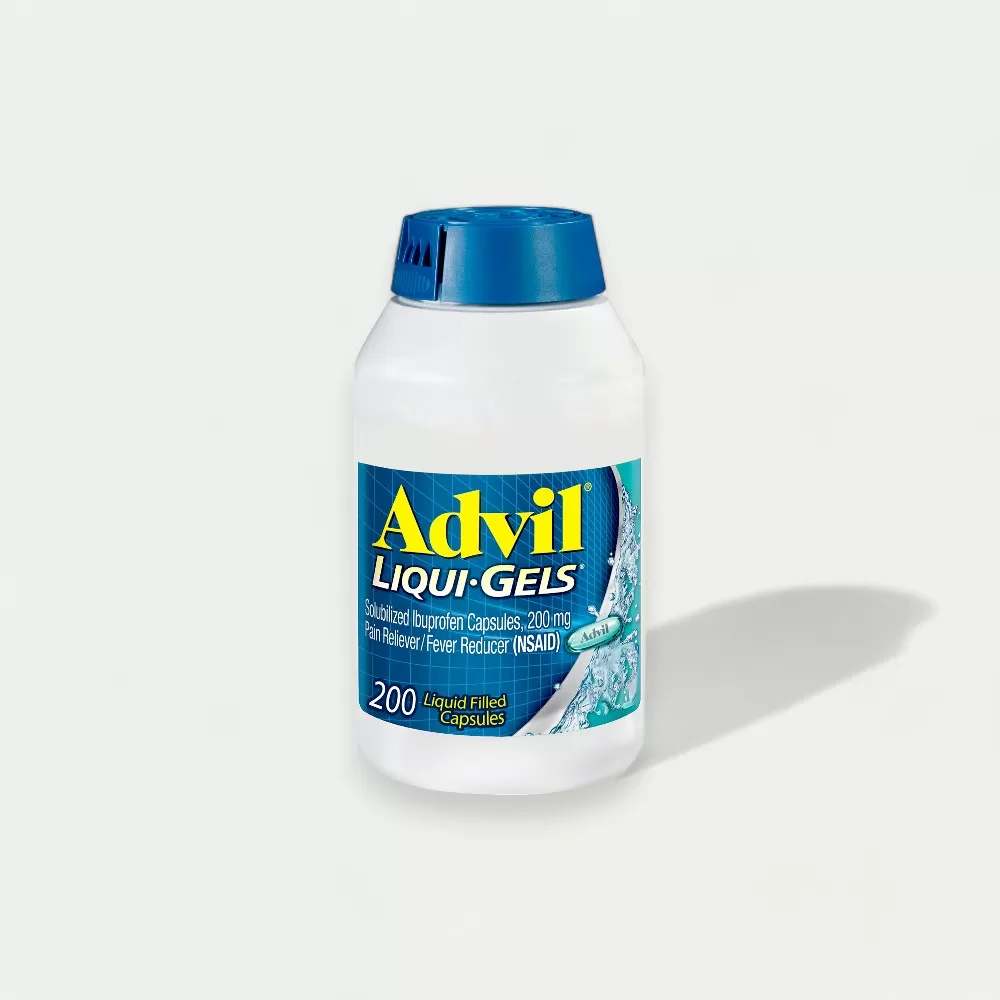Thuốc Giảm Đau, Hạ Sốt Advil Liqui Gels 200mg - 40 Viên (03/2026)