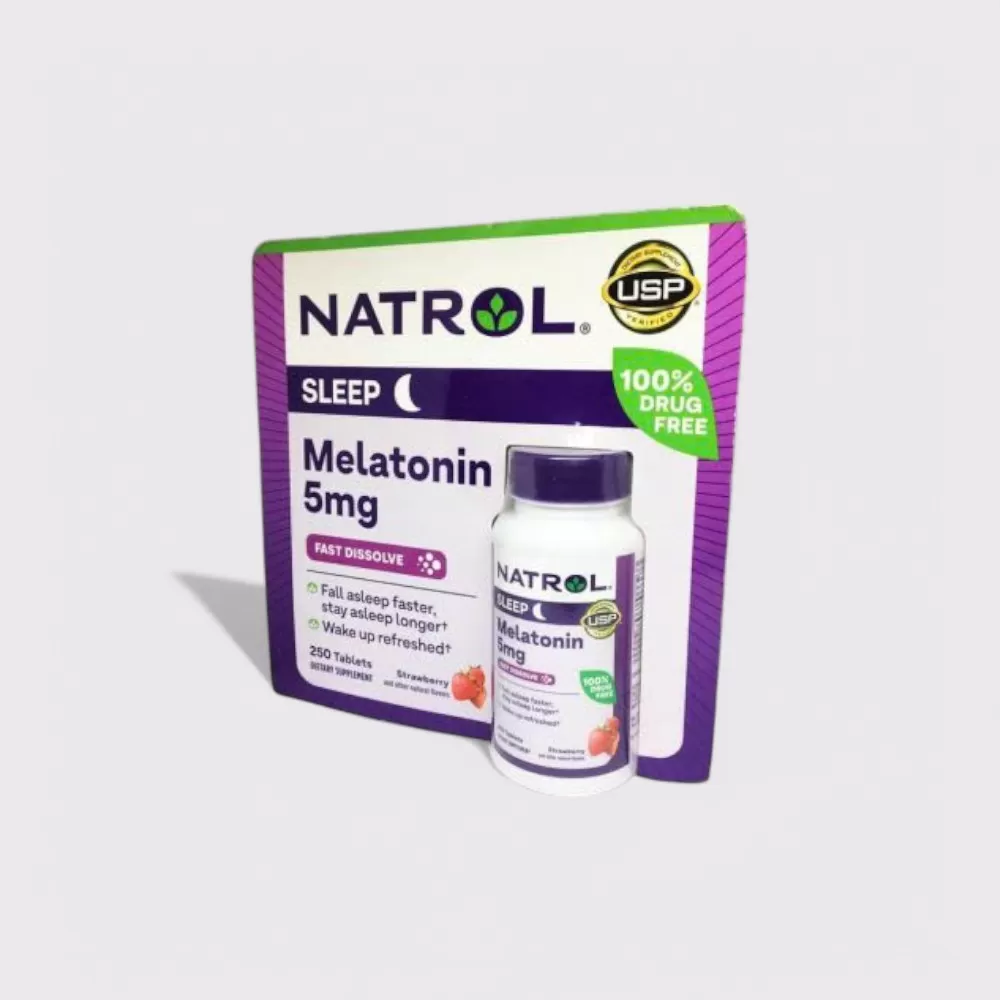 Viên Uống Hỗ Trợ Ngủ Ngon Natrol Melatonin Sleep 5mg - 250 viên