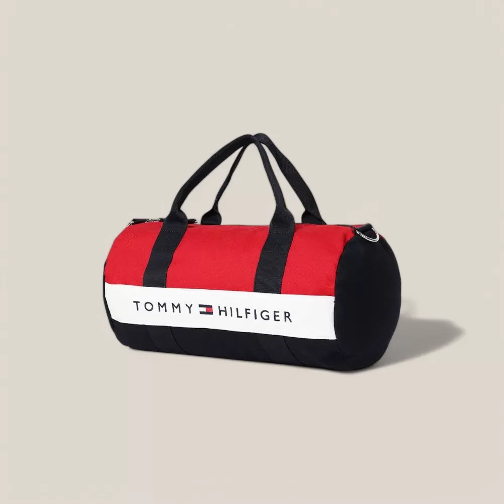 Tommy Hilfiger Printed Swagger Handheld Bag with Cut Work