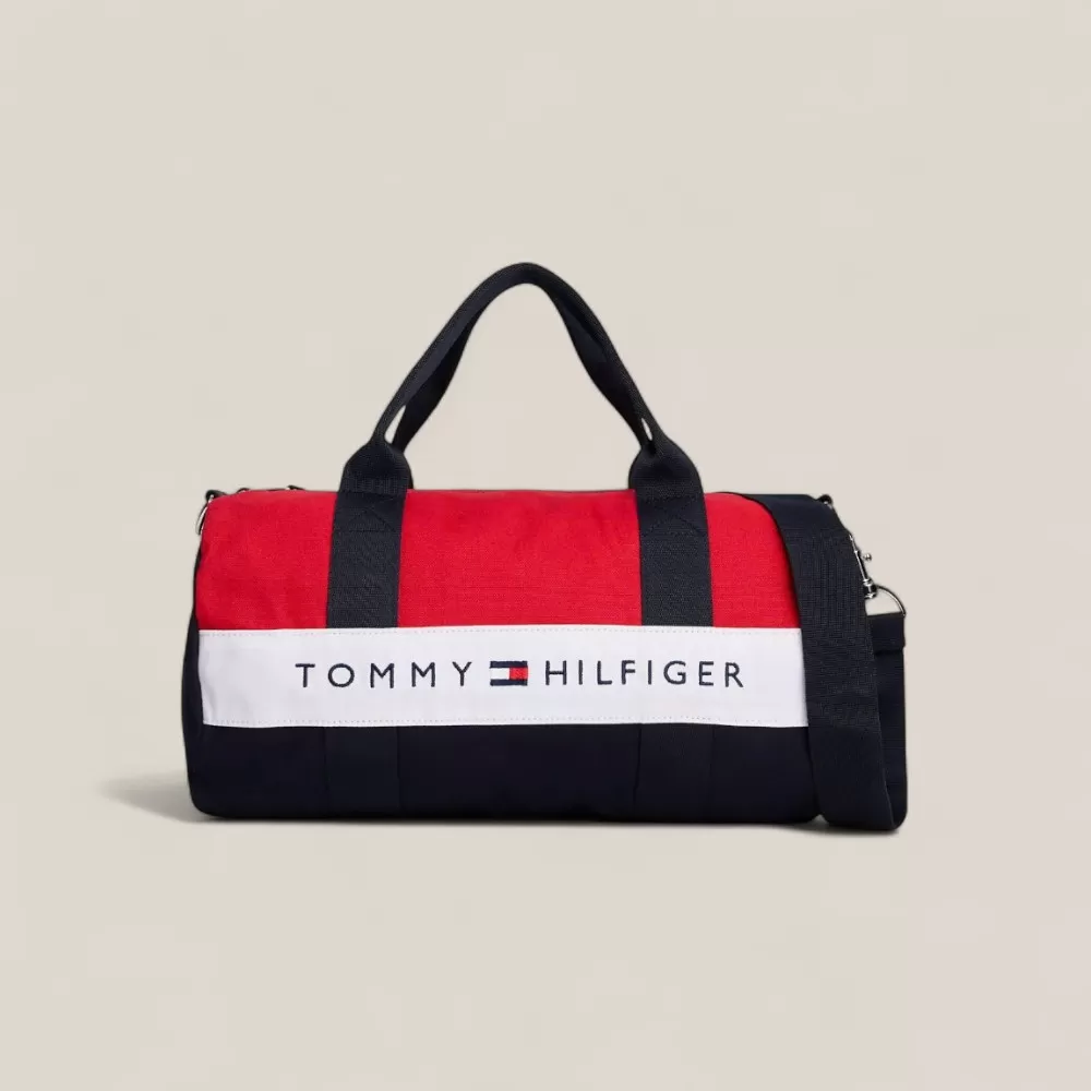 Tommy Hilfiger Printed Swagger Handheld Bag with Cut Work