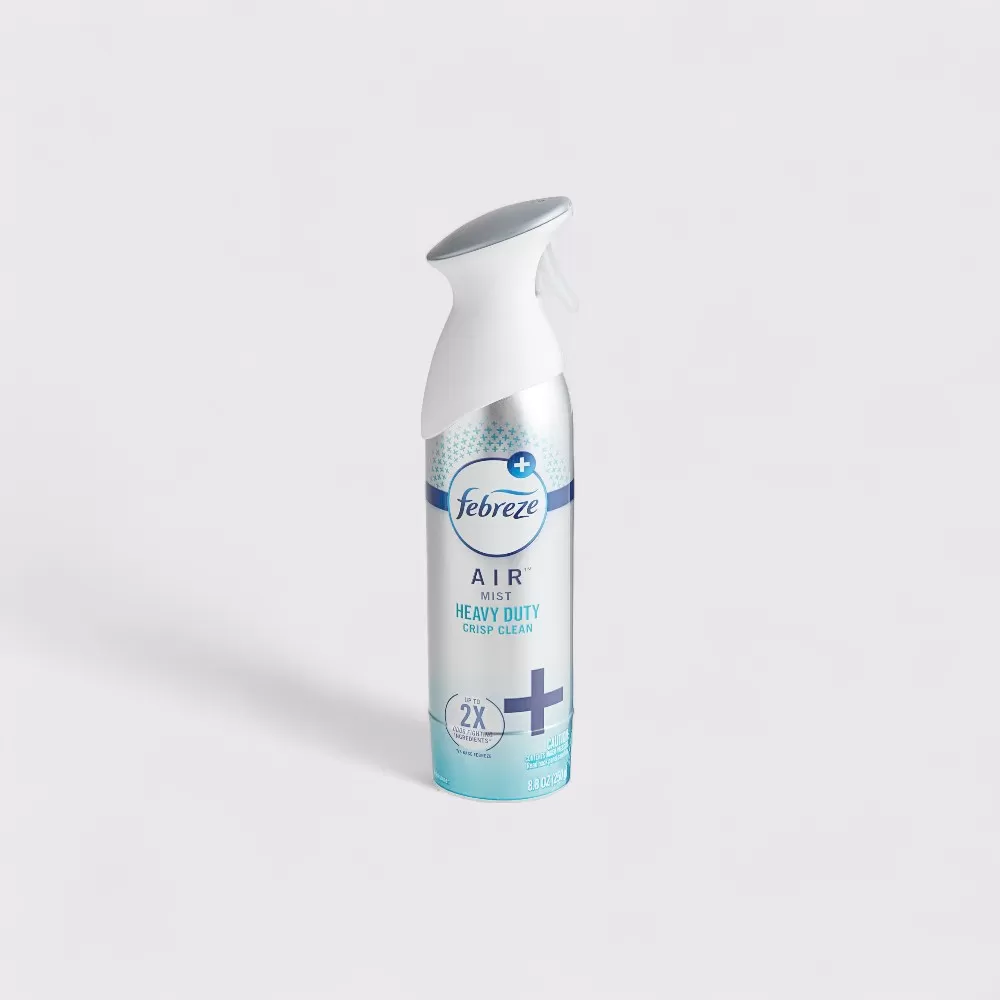 Xịt Phòng Febreze Air Mist Heavy Duty Crisp Clean - 250g