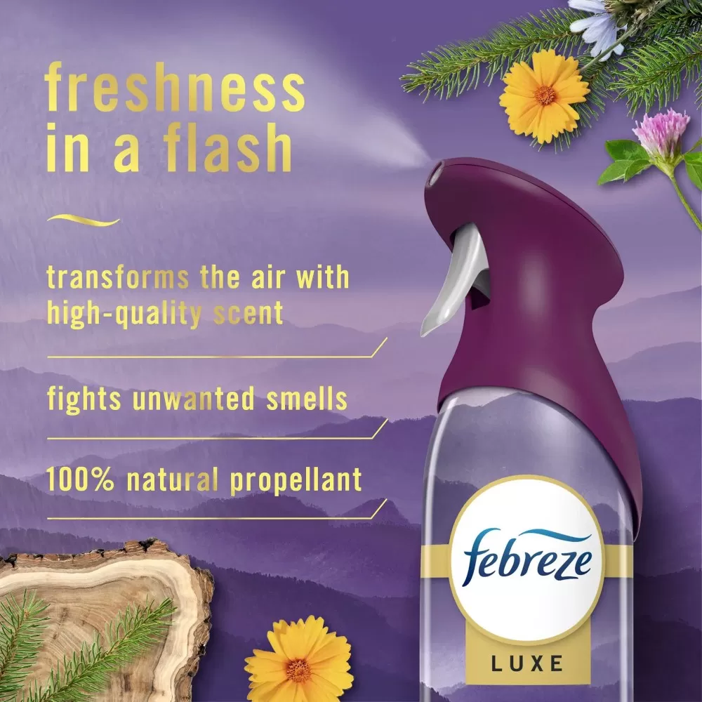 Xịt Phòng Febreze Air Mist Mountain - 250g