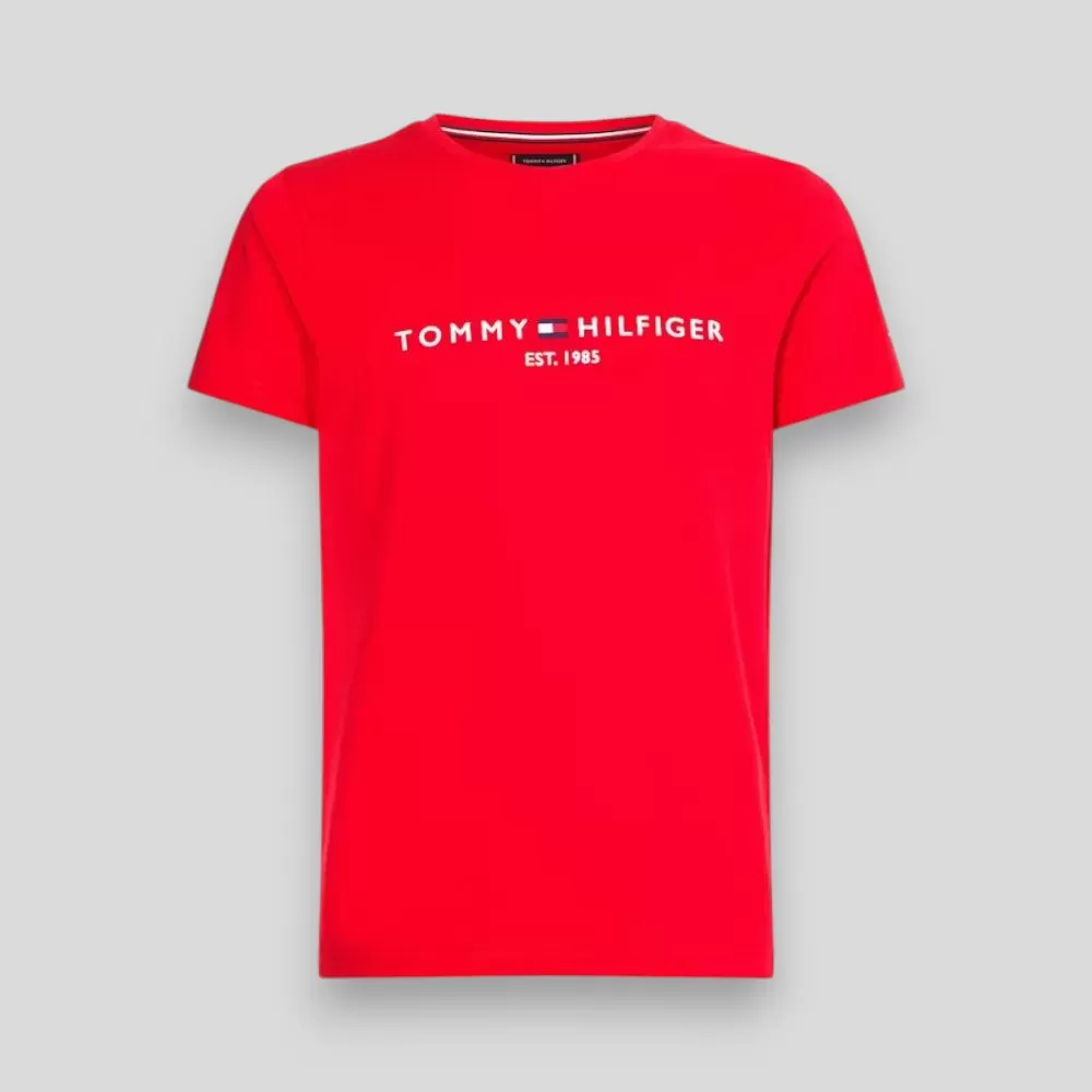 Tommy Hilfiger Embroidered Tommy Logo #Đỏ #Size M