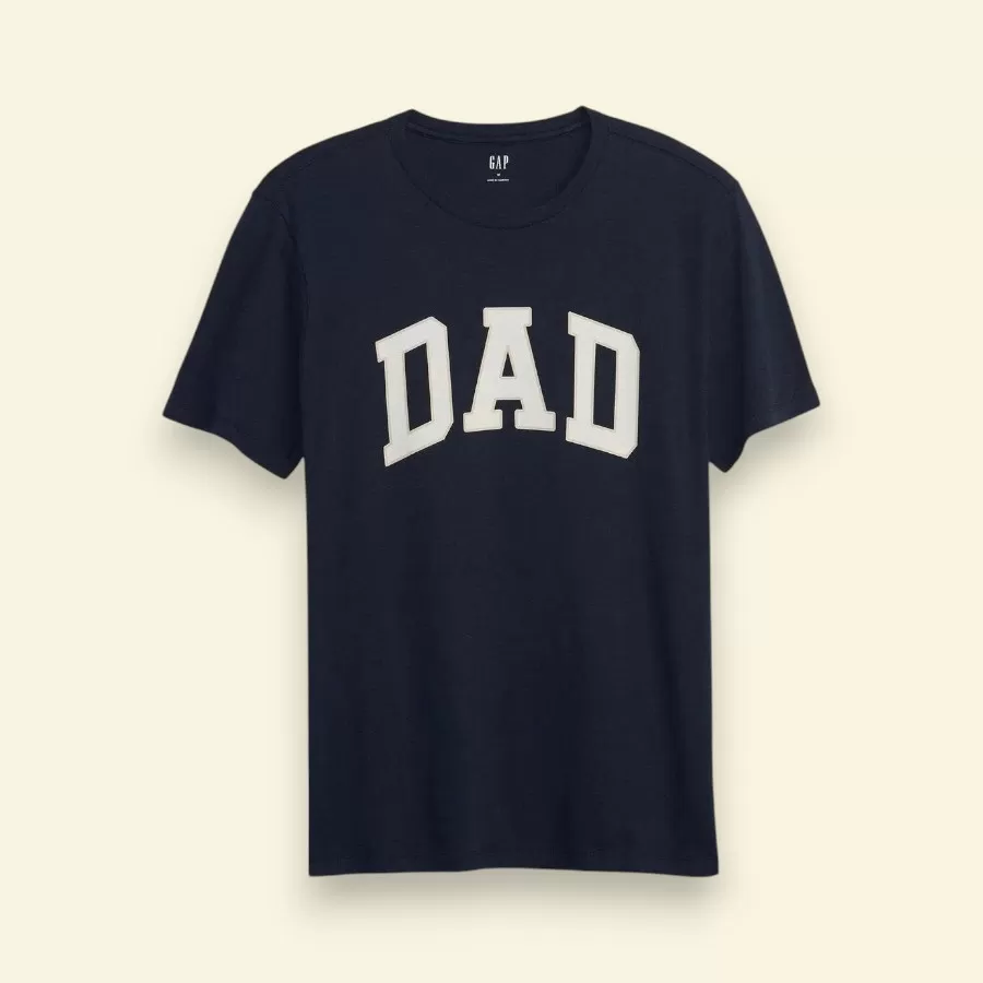 Gap Everyday Soft Dad Graphic T-Shirt #S #Xanh Navy