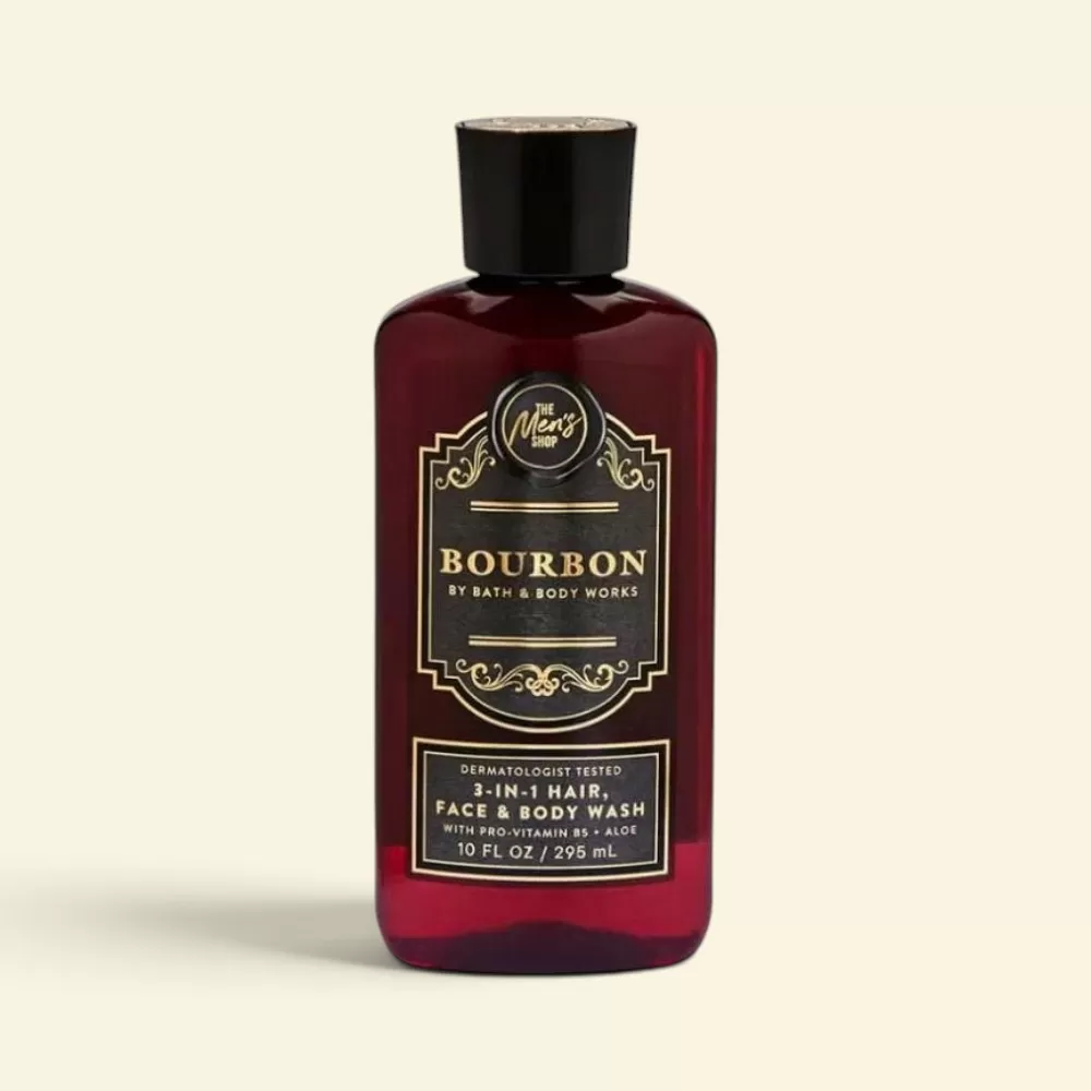Bourbon (New 2026) 3-in-1 Hair, Face & Body Wash | Bath & Body Works - 295ml
