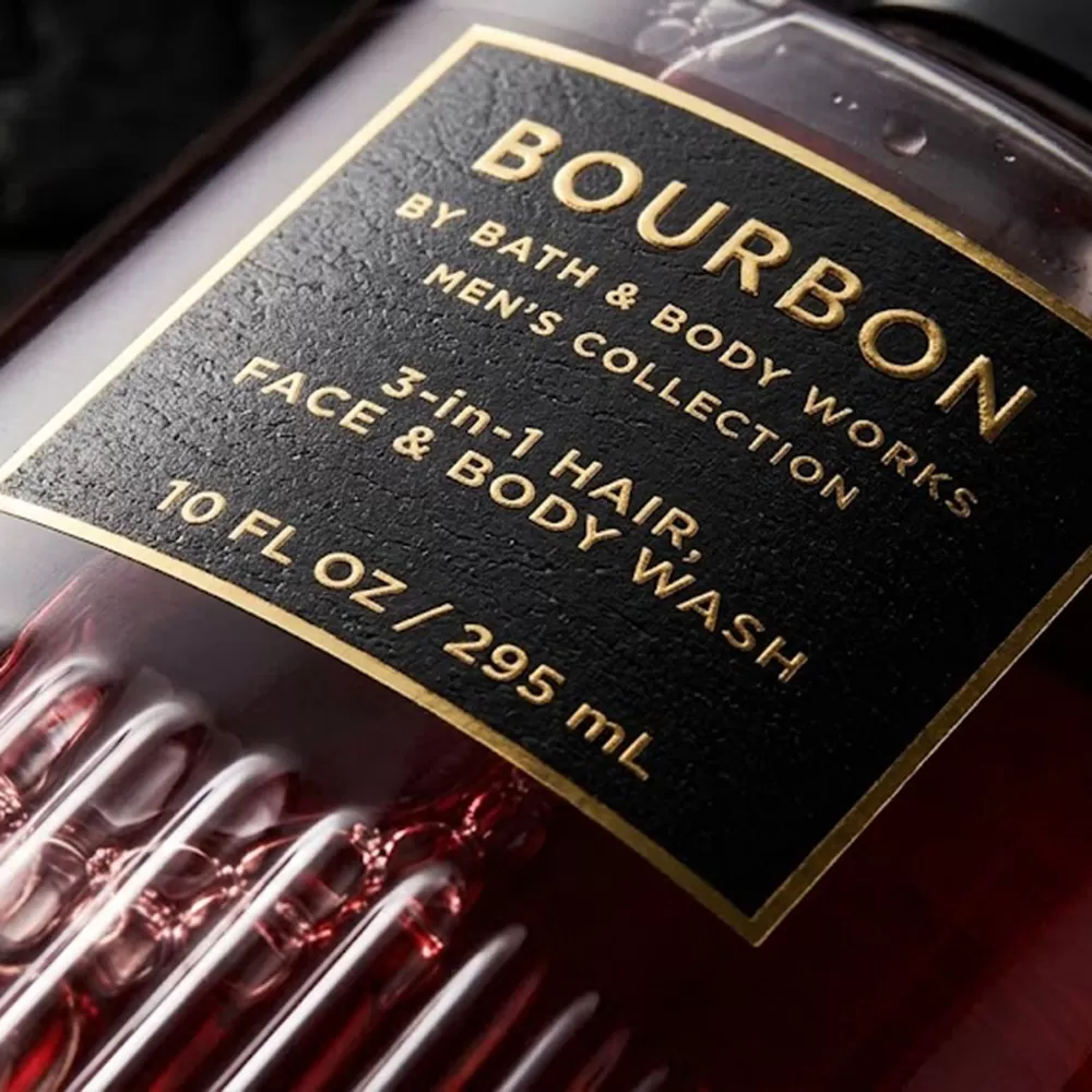 Bourbon - 3-in-1 Hair, Face & Body Wash | Bath & Body Works - 295ml