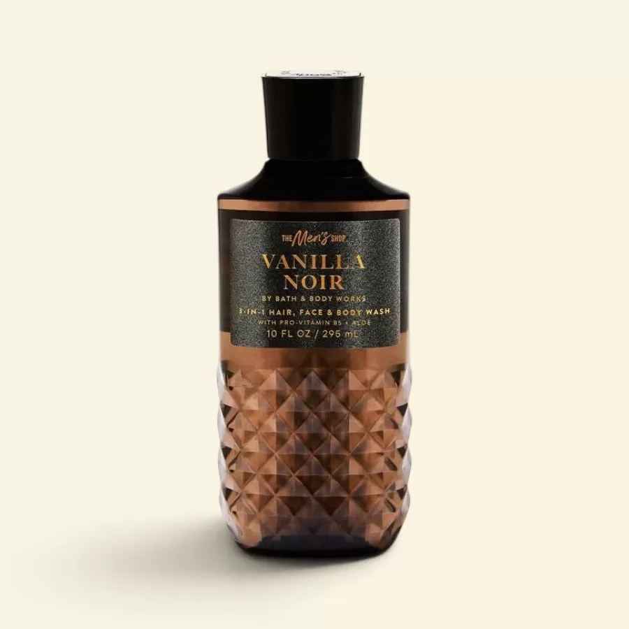 Sữa Tắm Gội - Rửa Mặt 3 In 1 Vanilla Noir - Bath & Body Works | 295ml