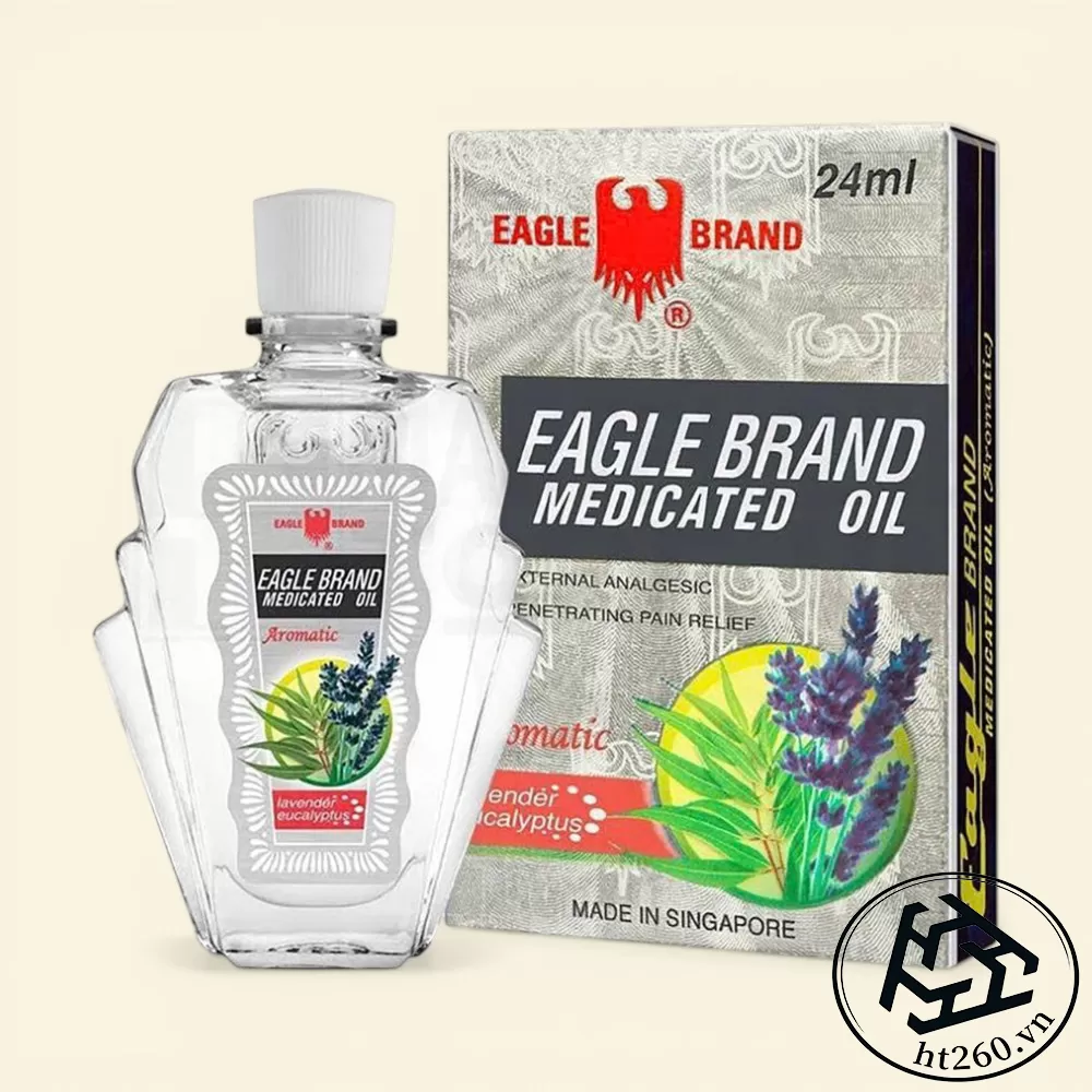 Dầu Gió Eagle Brand Medicated Oil (Aromatic) #24ml