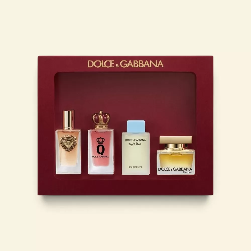 Quà Tặng Nước Hoa Dolce & Gabbana Women's Perfume Miniatures Gift Set (4 x 5ml)