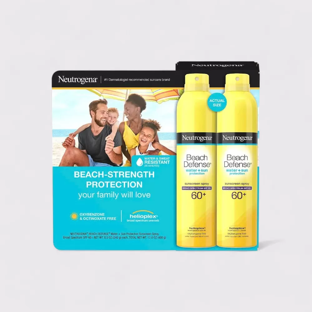 Xịt Chống Nắng Neutrogena Beach Defense SPF 60+ | Set 2