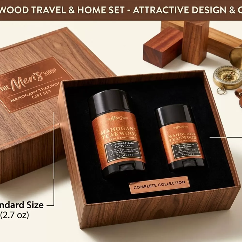 Mahogany Teakwood - Antiperspirant Deodorant Bath & Body Works - 2.7oz / 77g