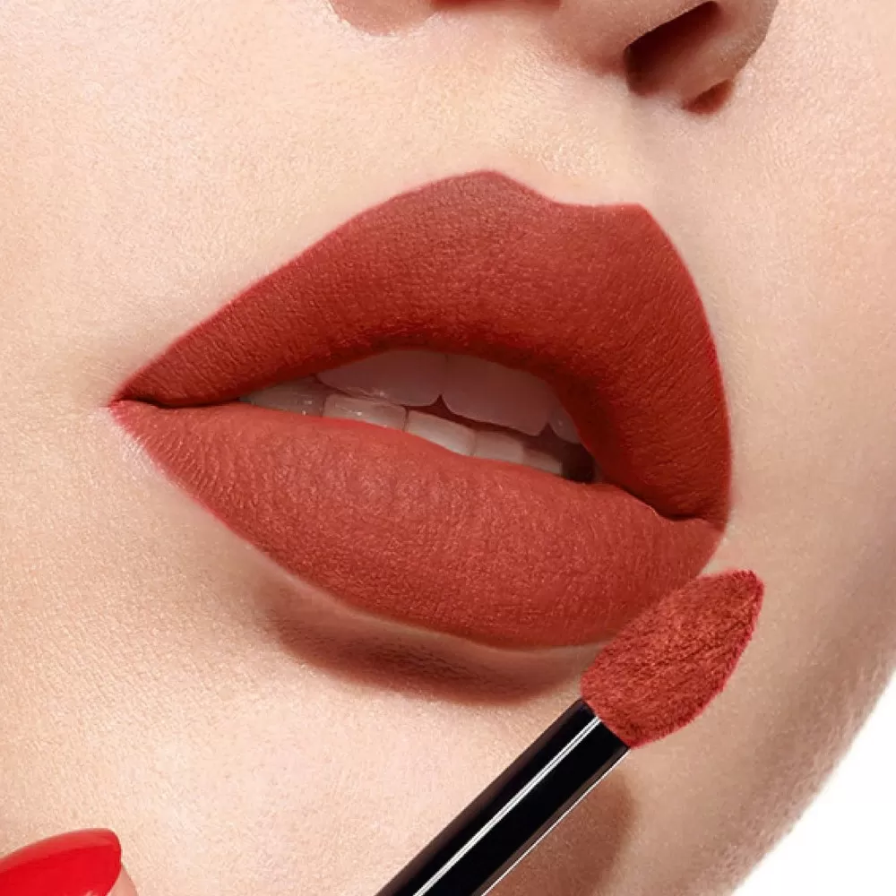 Son Kem Dior 840 Forever Radiant Rouge Forever Liquid Đỏ Cam Đất