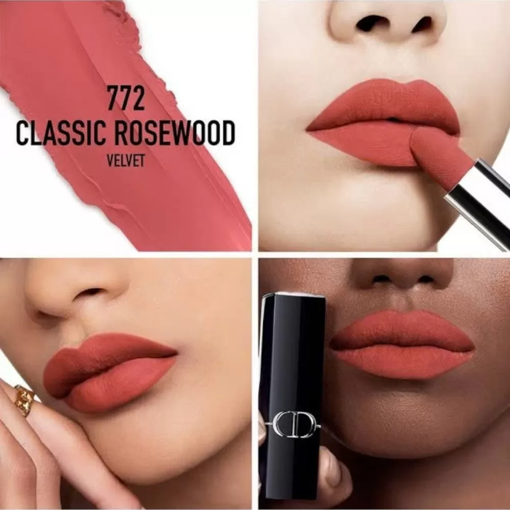 SON DIOR ROUGE DIOR - 772 CLASSIC ROSEWOOD / VELVET FINISH