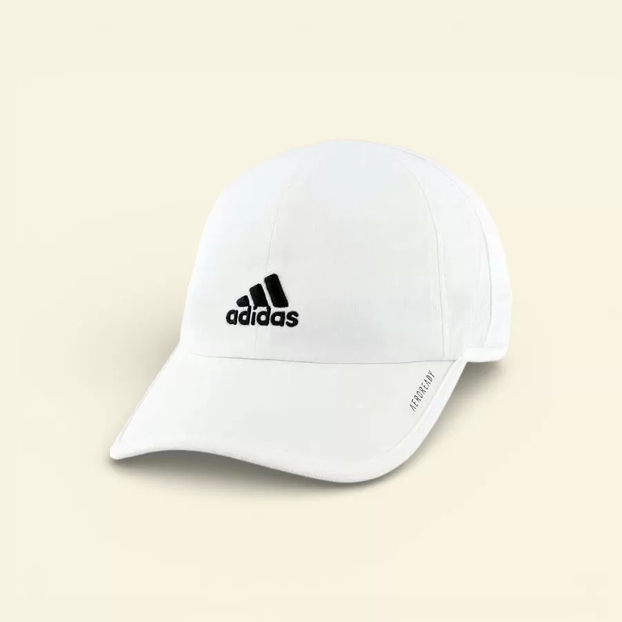 Adidas Cap Adjustable Fit Aeroready #Trắng (Logo Đen)
