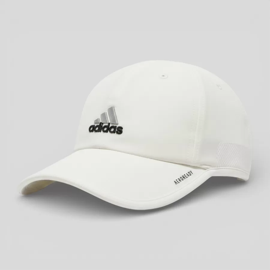 Adidas Cap Adjustable Fit Aeroready #Trắng (Logo Xám)