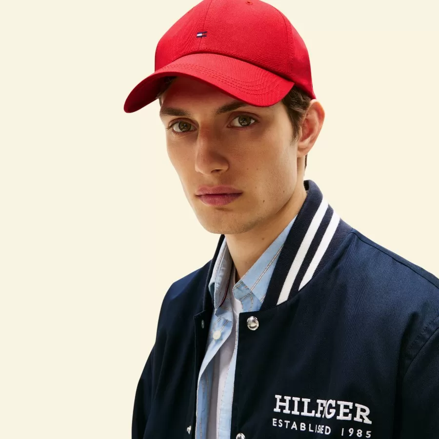 Tommy Hilfiger Classic Baseball Cap - Đỏ