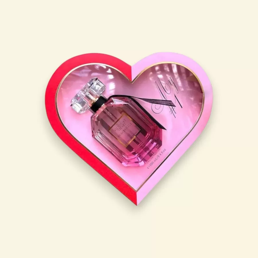 Nước Hoa Victoria's Secret Bombshell EDP - Box Trái Tim Limited - 100ml