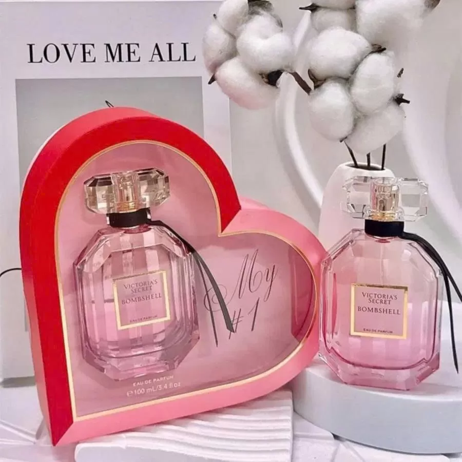 Nước Hoa Victoria's Secret Bombshell EDP - Box Trái Tim Limited - 100ml