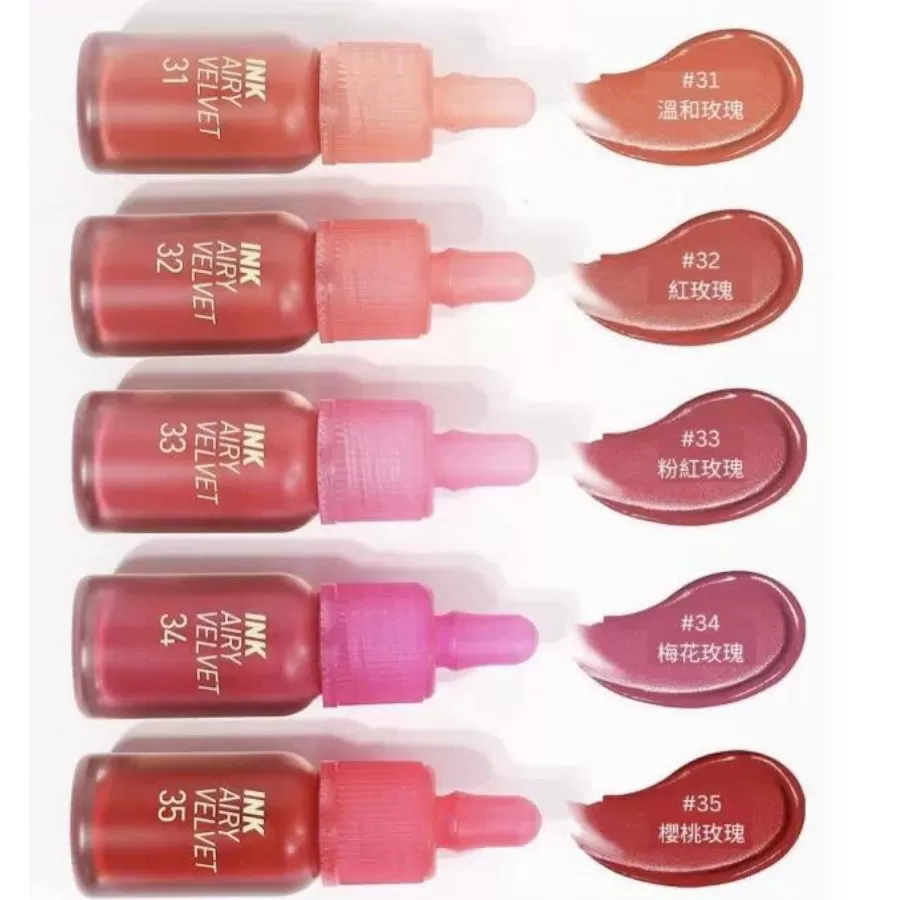 Son Kem Lì Peripera Ink Airy Velvet Cherry Rose 35