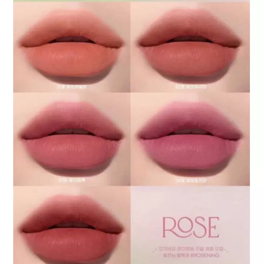 Son Kem Lì Peripera Ink Airy Velvet Cherry Rose 35