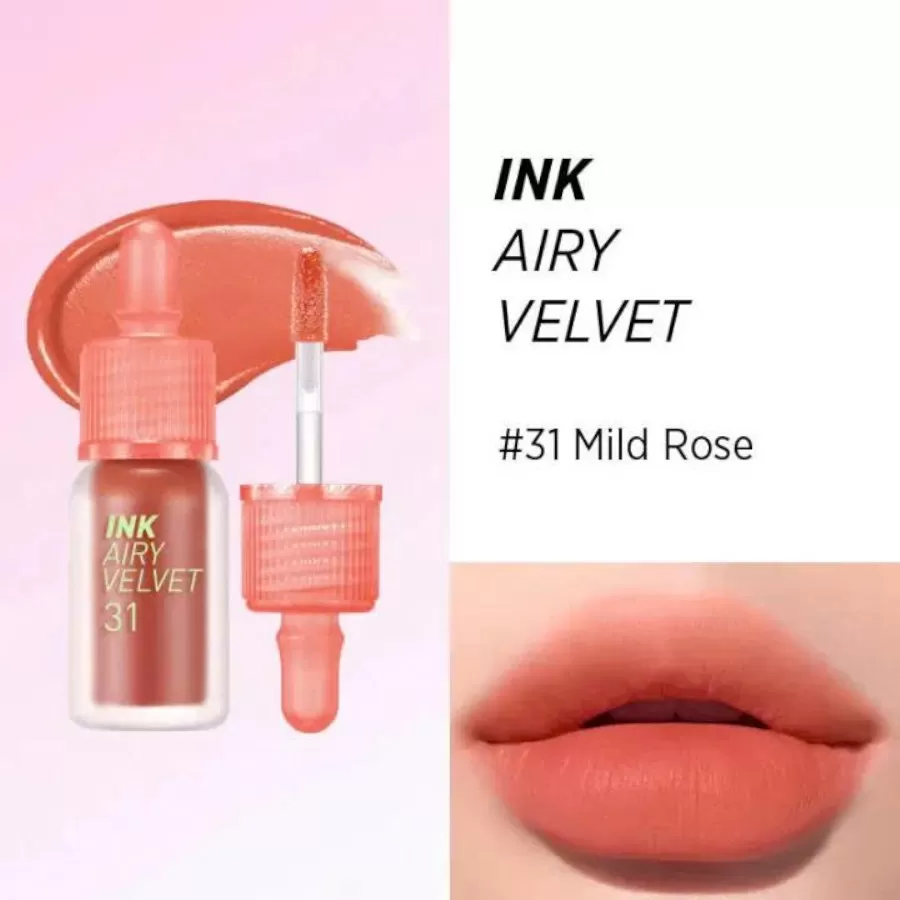Son Kem Lì Peripera Ink Airy Velvet Mild Rose 31