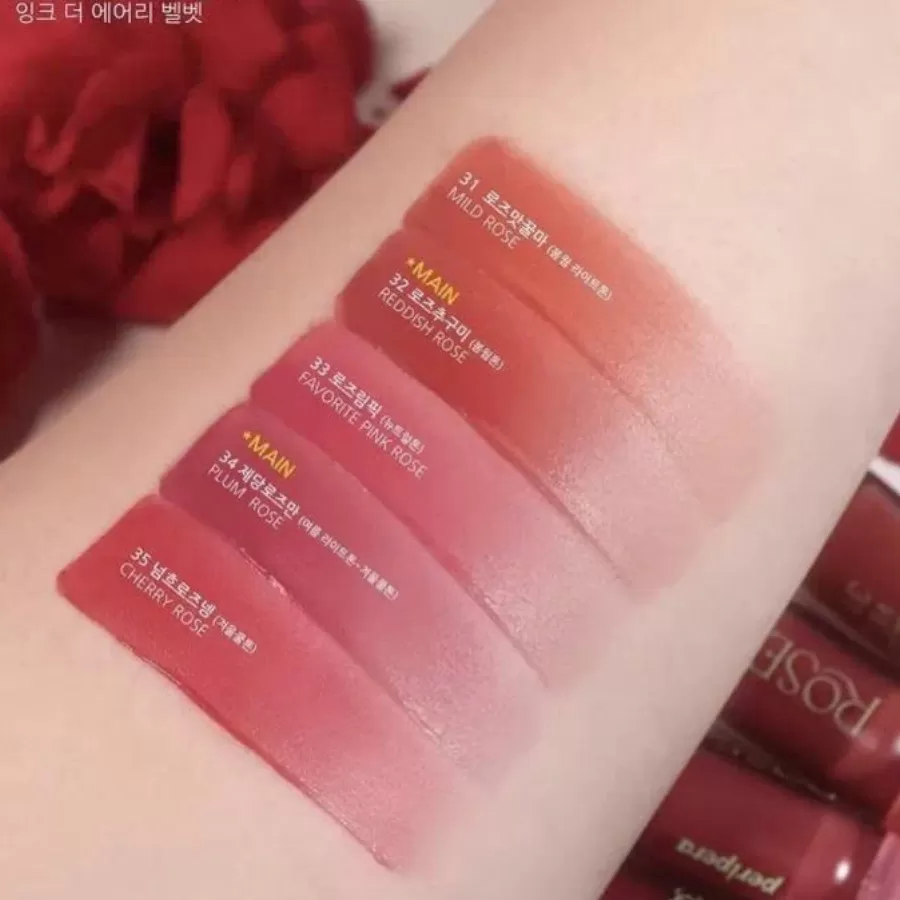 Son Kem Lì Peripera Ink Airy Velvet Reddish Rose 32