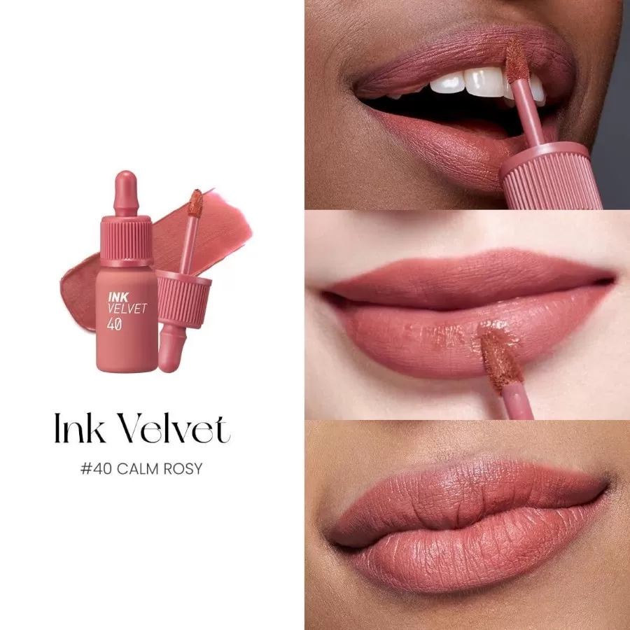 Son Kem Lì Peripera Ink Velvet Calm Rosy 40