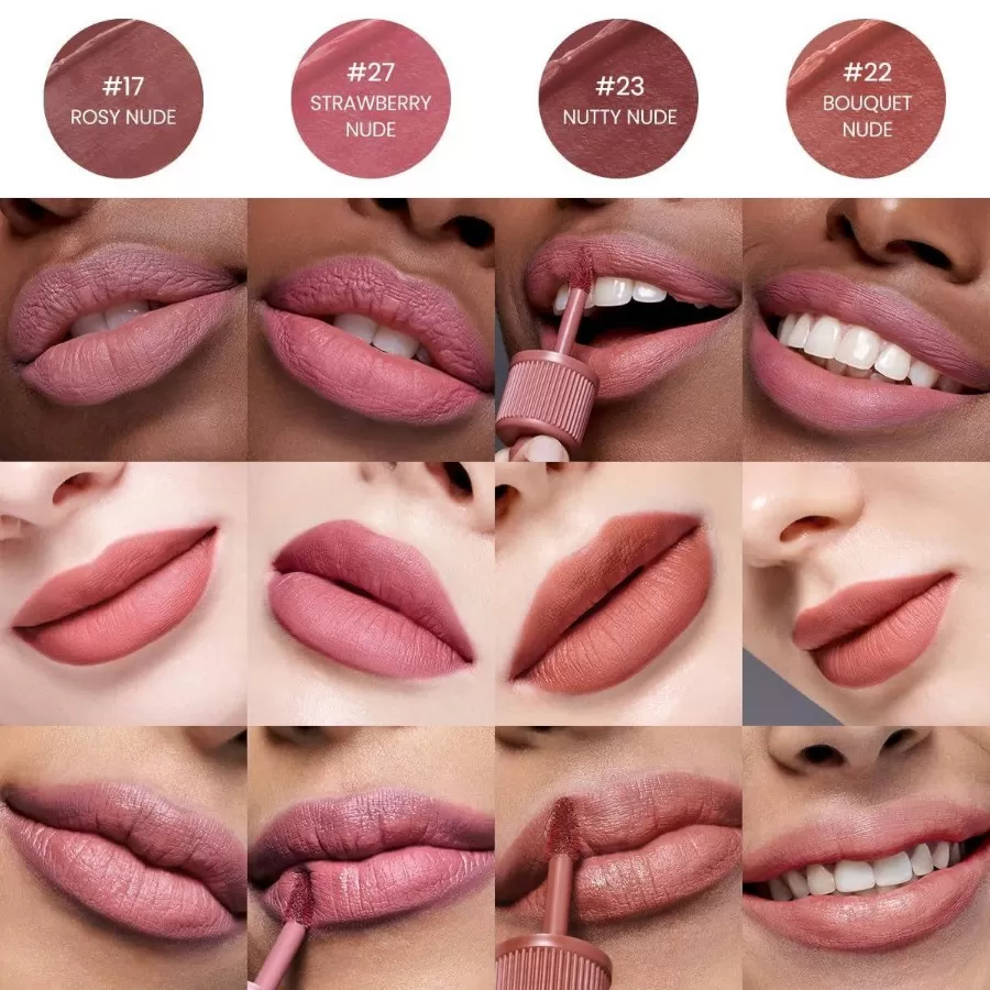 Son Kem Lì Peripera Ink Velvet Celeb Deep Rose 02