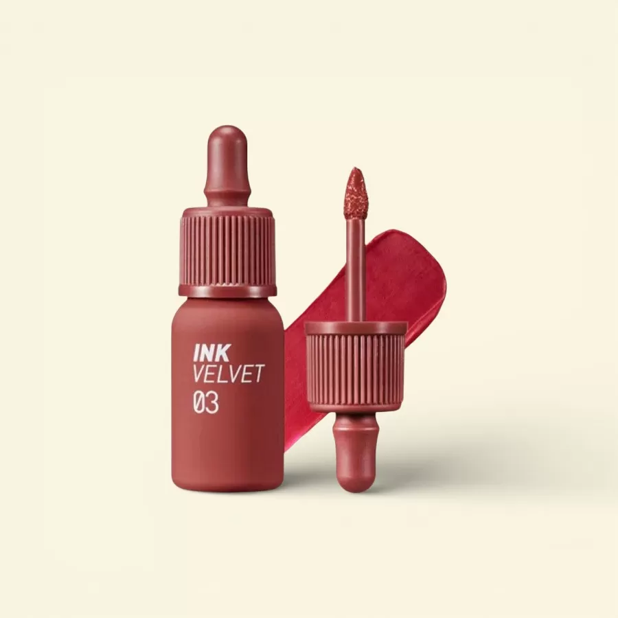 Son Kem Lì Peripera Ink Velvet Red Only 03
