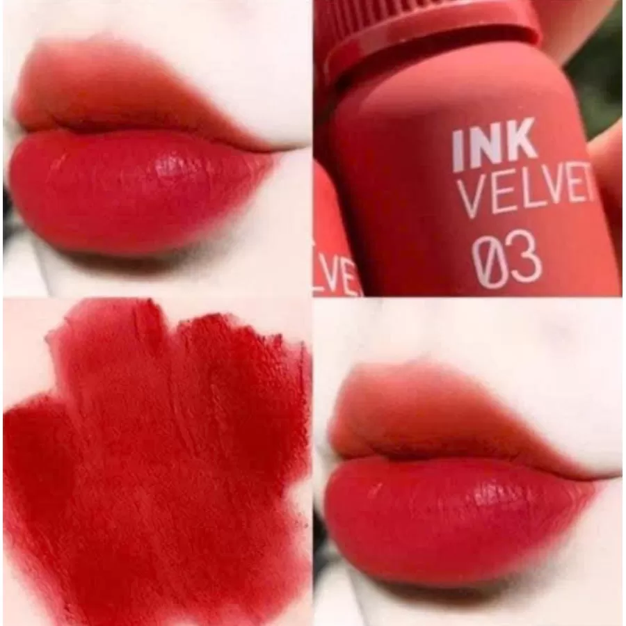 Son Kem Lì Peripera Ink Velvet Red Only 03