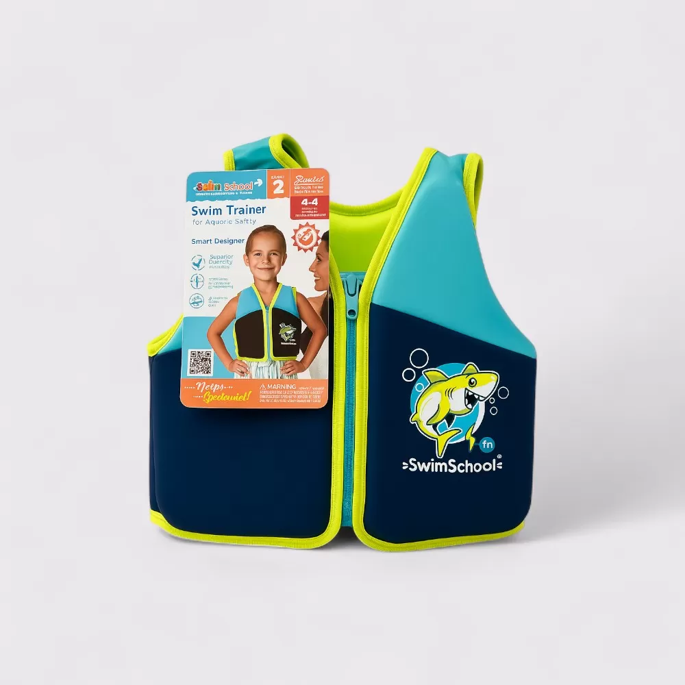 Áo Phao Tập Bơi Cho Bé SwimSchool Swim Trainer