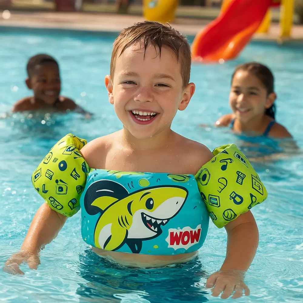 Áo Phao Tập Bơi Trẻ Em SwimSchool 2-In-1 Ultra Fit Tot Swimmer (Level 3) | Bé trai