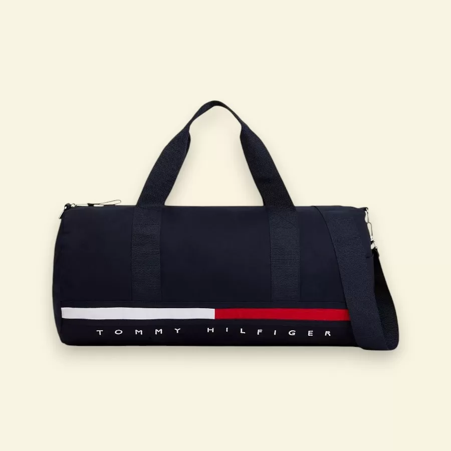 Tommy Hilfiger Flag Stripe Logo Duffle