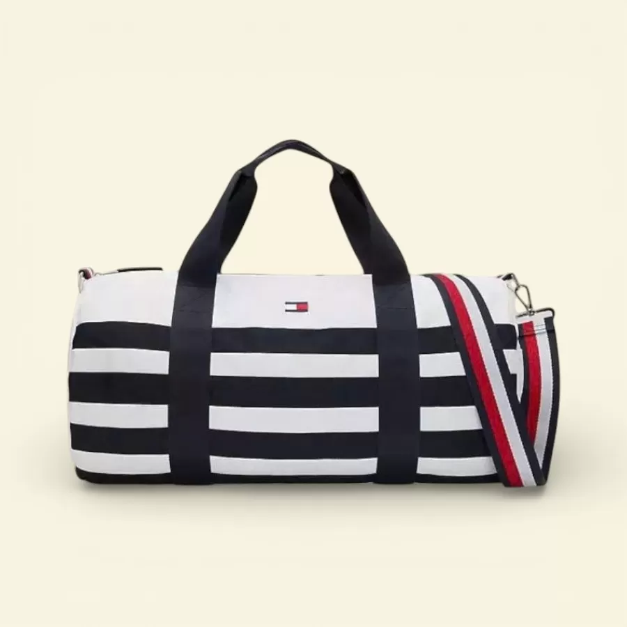 Tommy Hilfiger Nautical Stripe Duffel Bag