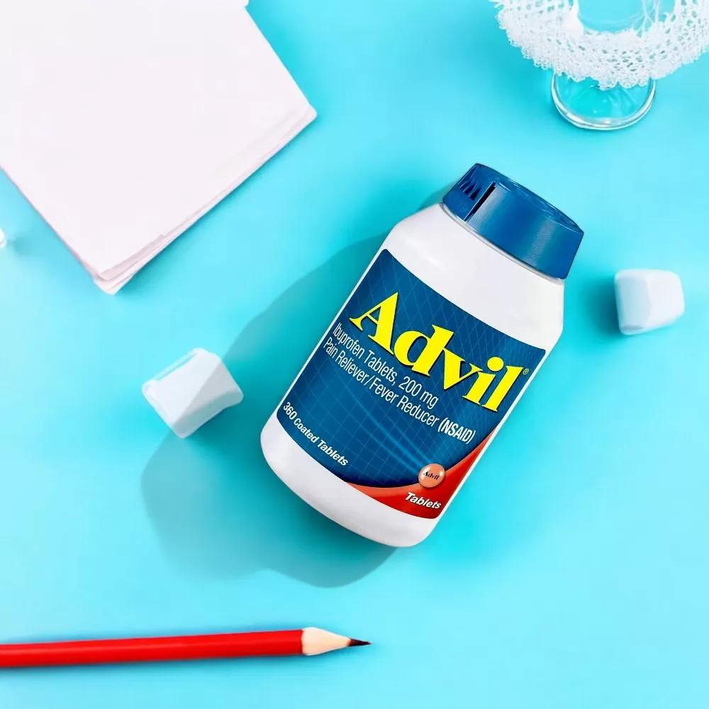 Thuốc Giảm Đau, Hạ Sốt Advil 200mg - 360 Viên (HSD: 07/2026)