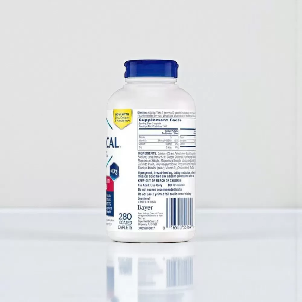 Canxi Citracal Maximum Calcium Citrated D3 | 280 Viên