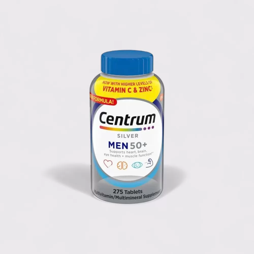 Vitamin tổng hợp cho nam giới Centrum Silver Men 50+ (275 viên)