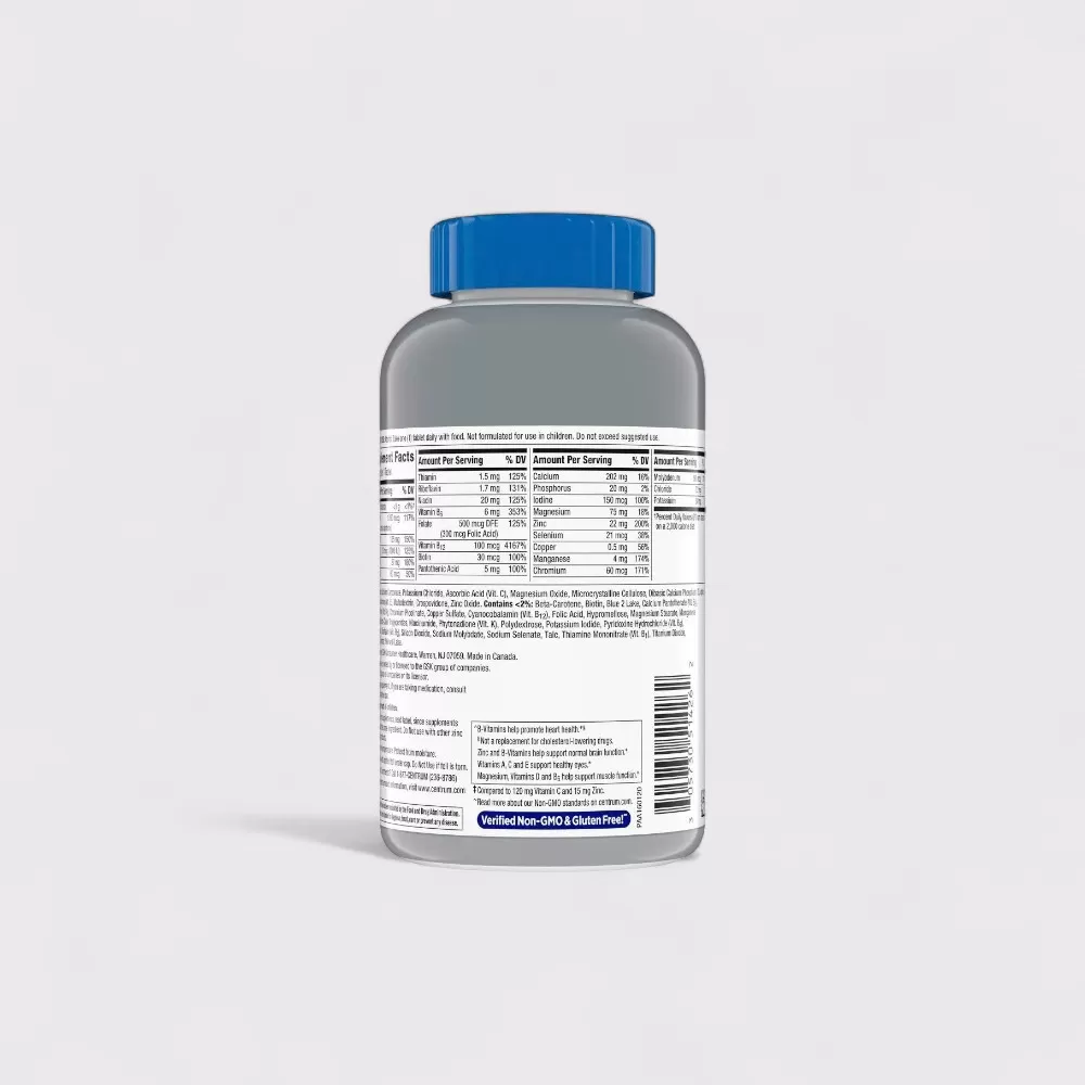 Vitamin tổng hợp cho nam giới Centrum Silver Men 50+ (275 viên)