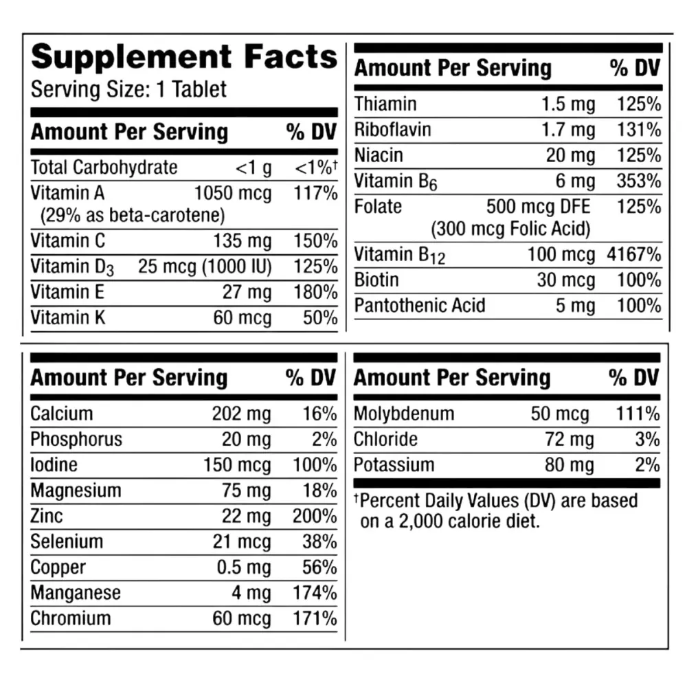 Vitamin tổng hợp cho nam giới Centrum Silver Men 50+ (275 viên)