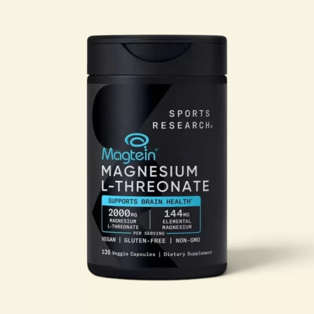 Magnesium Sports Research Magtein Magnesium L-Threonate 2000mg - 135 Viên