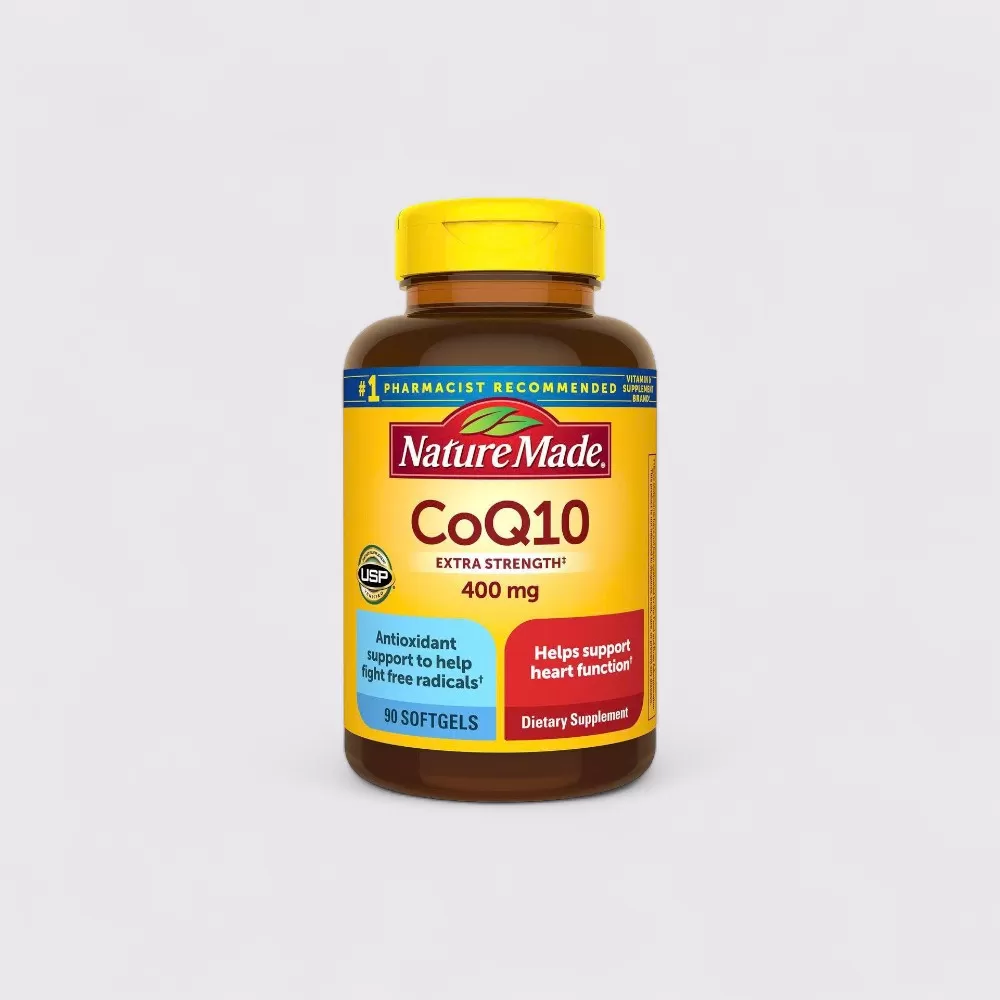 Viên Uống Hỗ Trợ Tim Mạch Nature Made CoQ10 400 mg Softgels | 90 Viên