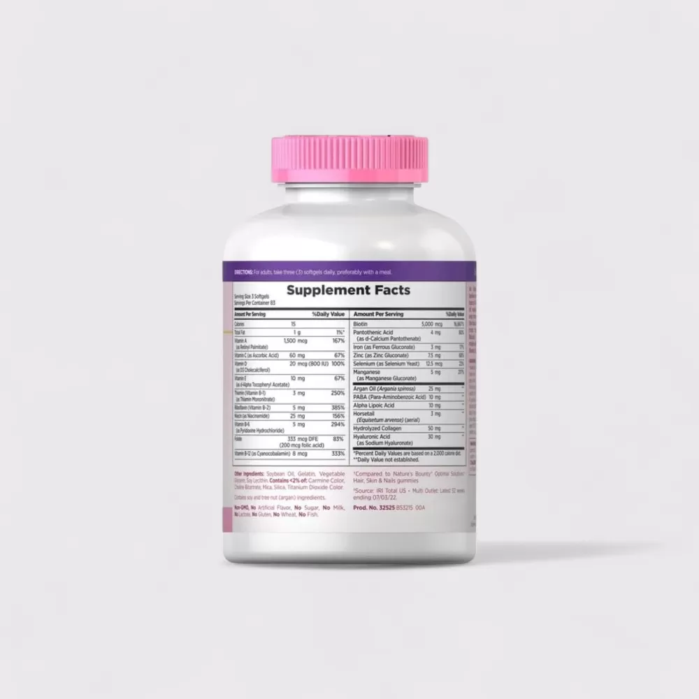 Viên uống Nature’s Bounty Hair Skin And Nails – 250 viên